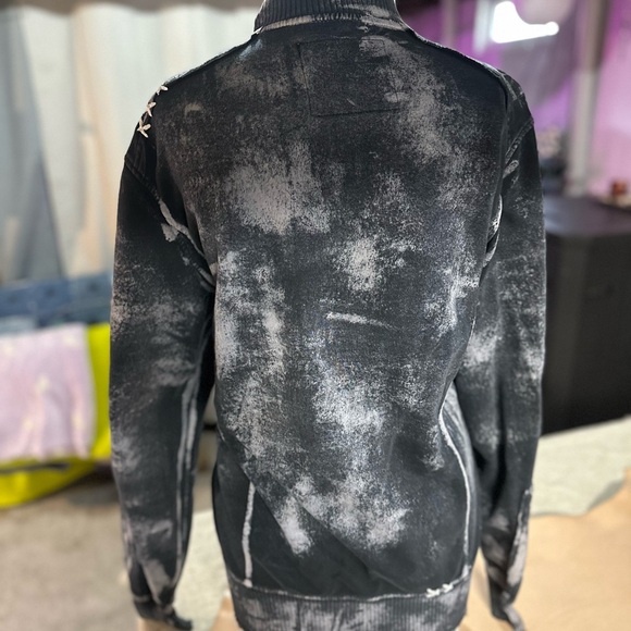 Black Affliction Distressed Jacket - Picture 2 of 4